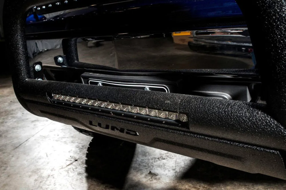 Lund Nudge Bull Bar with 20" LED Light for RAM 2500HD | Black