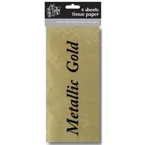 Metallic Gold Tissue Paper