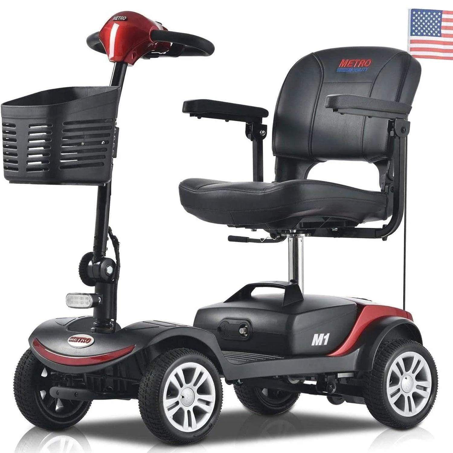 Metro Mobility M1 Series 4-Wheel Travel Mobility Scooter