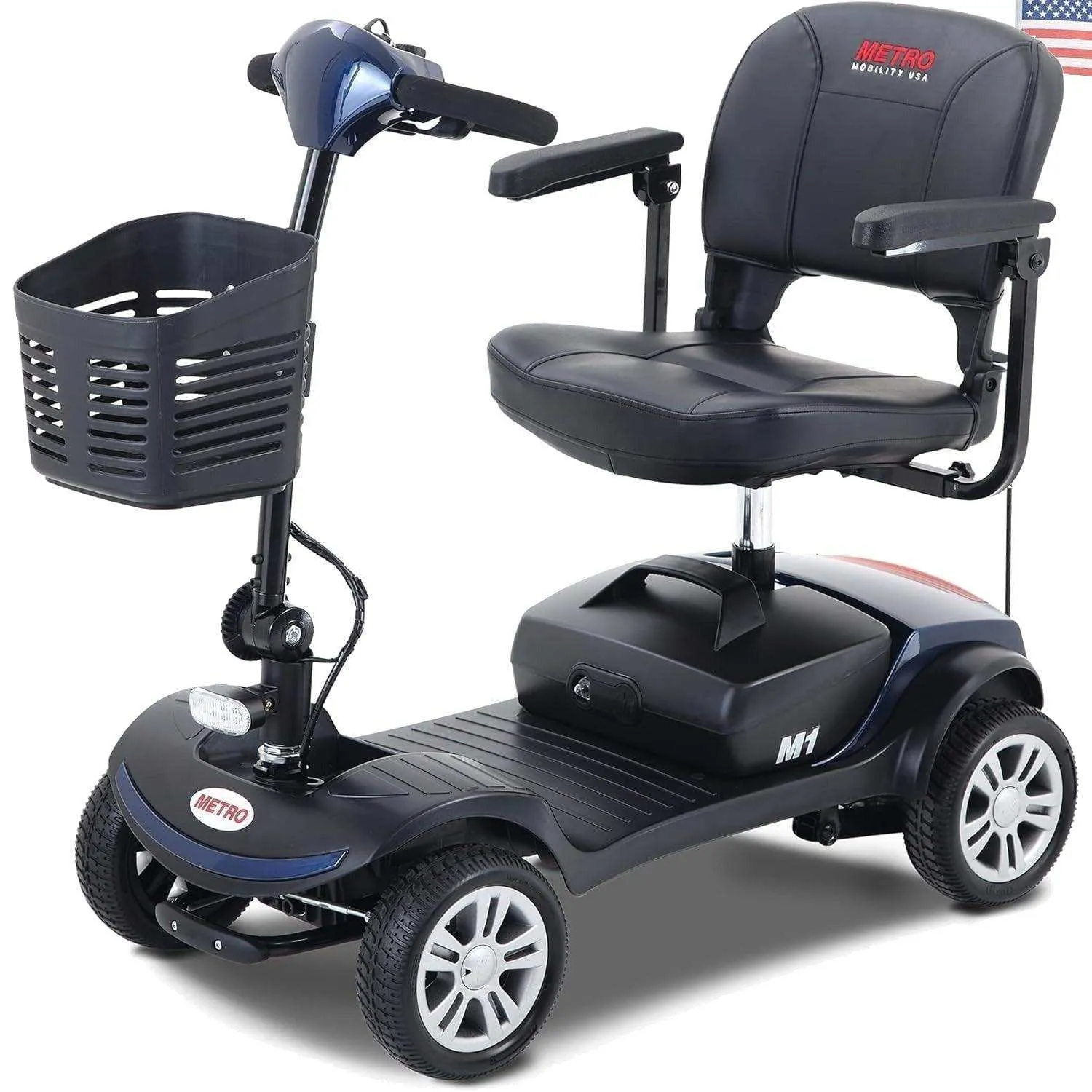 Metro Mobility M1 Series 4-Wheel Travel Mobility Scooter