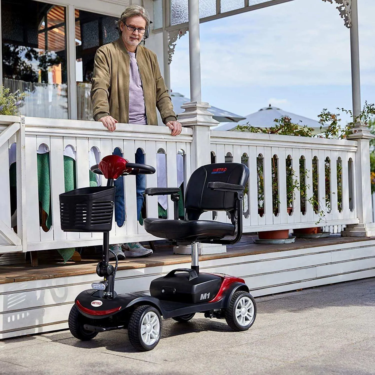 Metro Mobility M1 Series 4-Wheel Travel Mobility Scooter