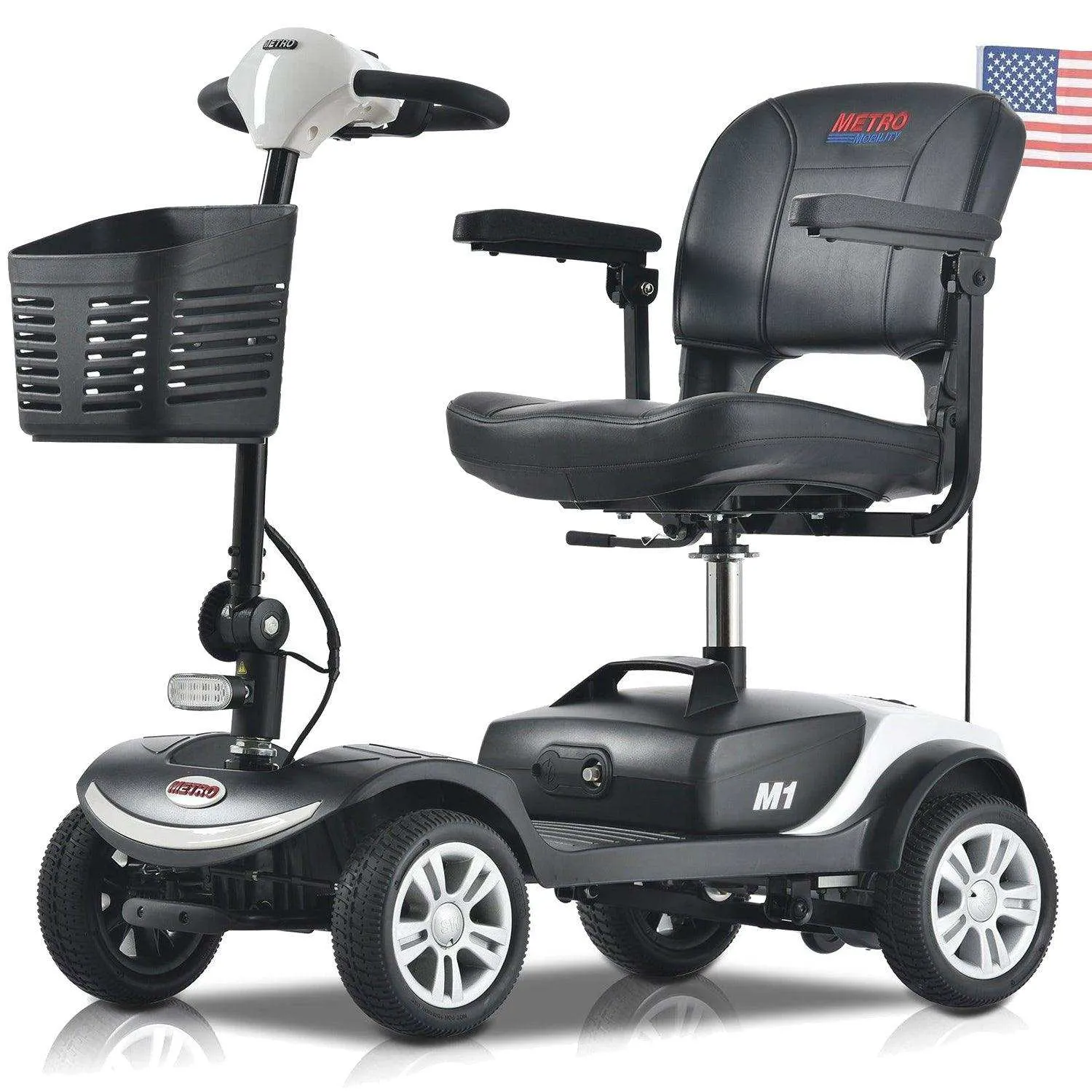 Metro Mobility M1 Series 4-Wheel Travel Mobility Scooter