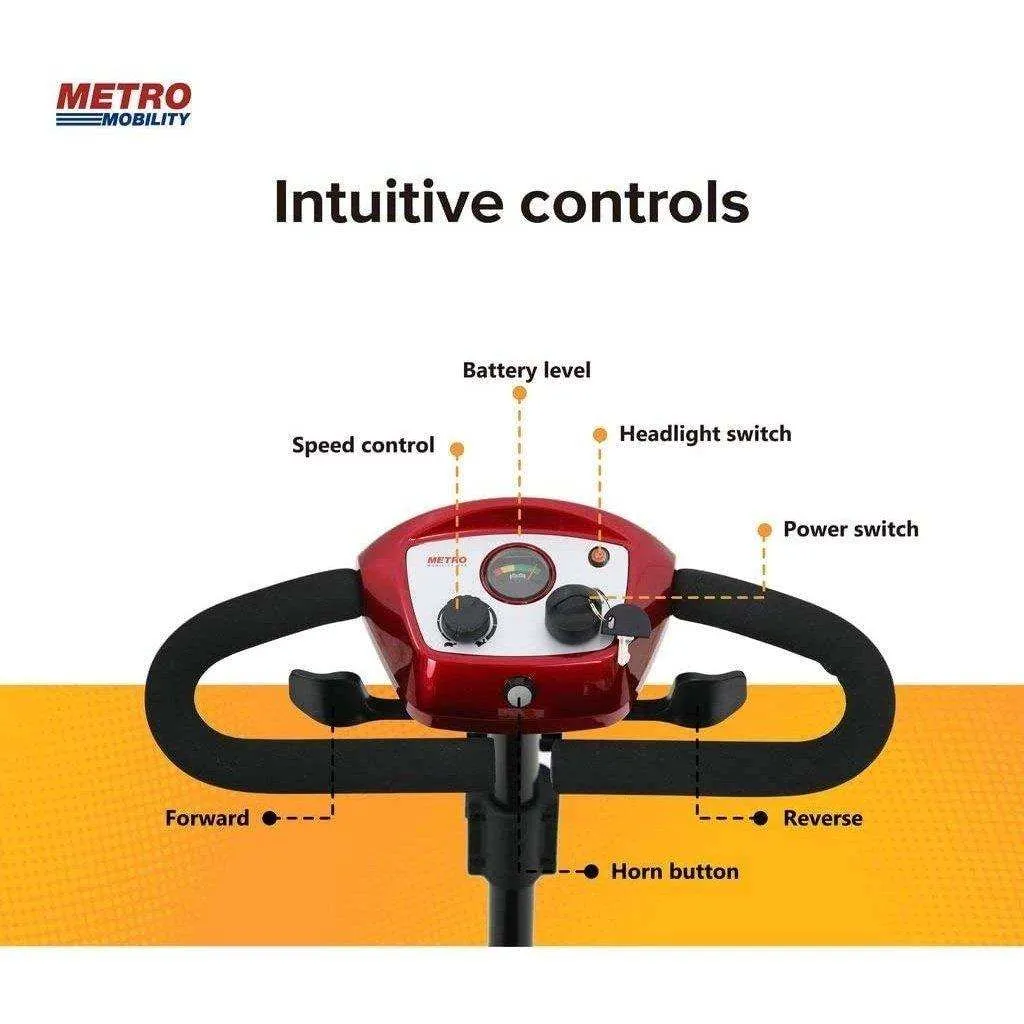 Metro Mobility M1 Series 4-Wheel Travel Mobility Scooter