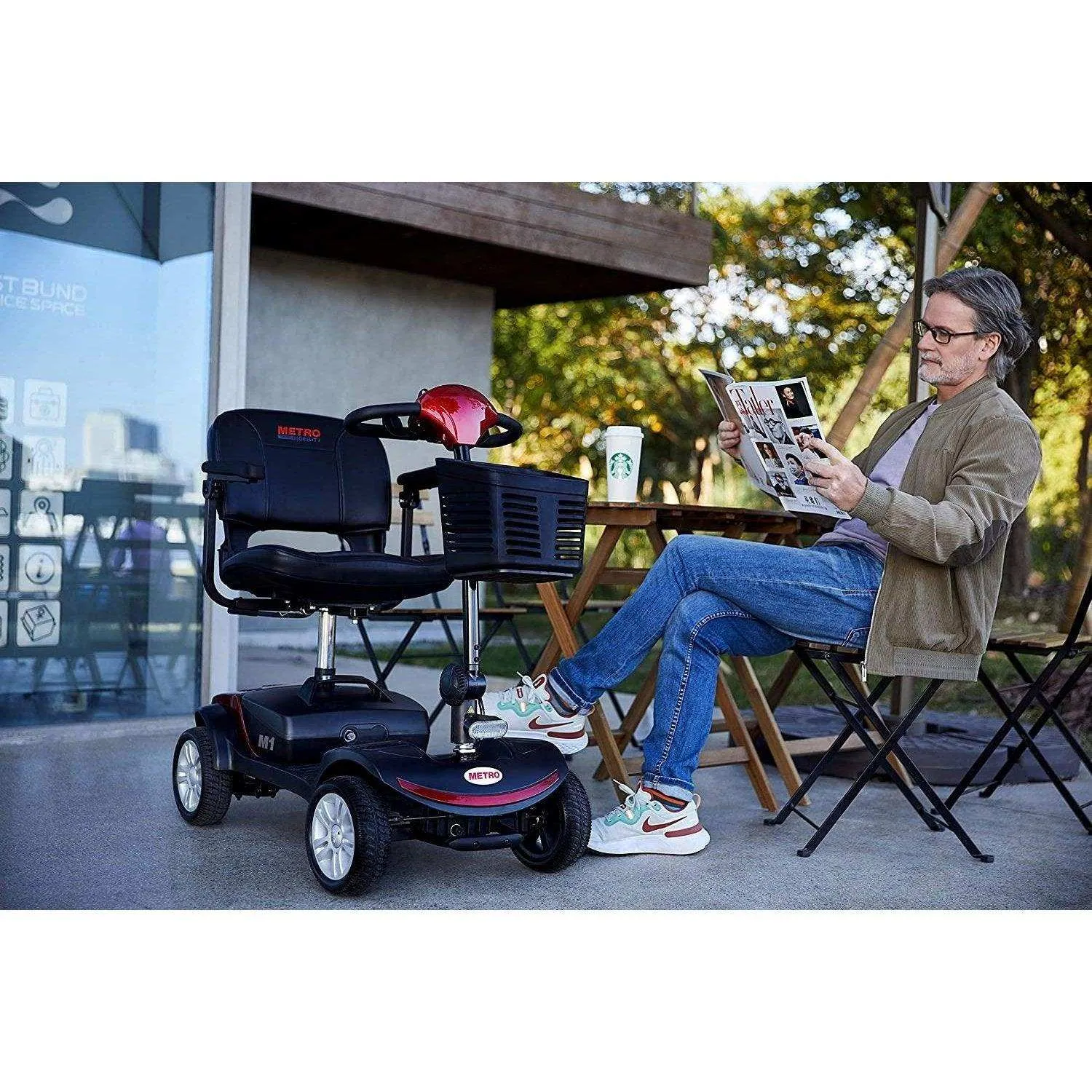Metro Mobility M1 Series 4-Wheel Travel Mobility Scooter