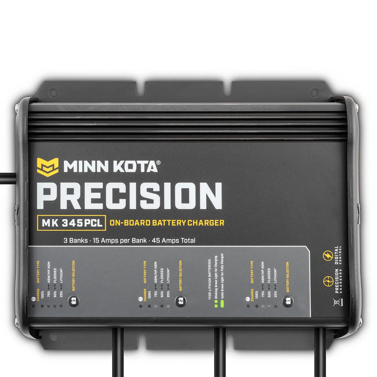 Minn Kota MK-345PCL Charger (Precision Lithium)