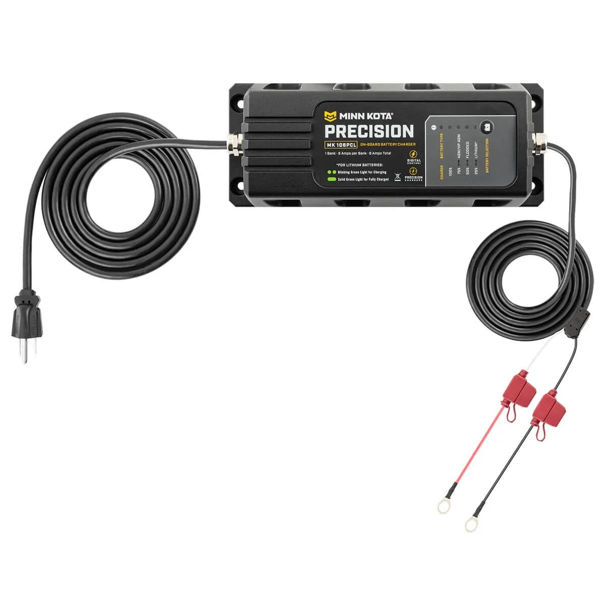 Minn Kota MK106PCL Precision Charger 1 Bank 6AMPS