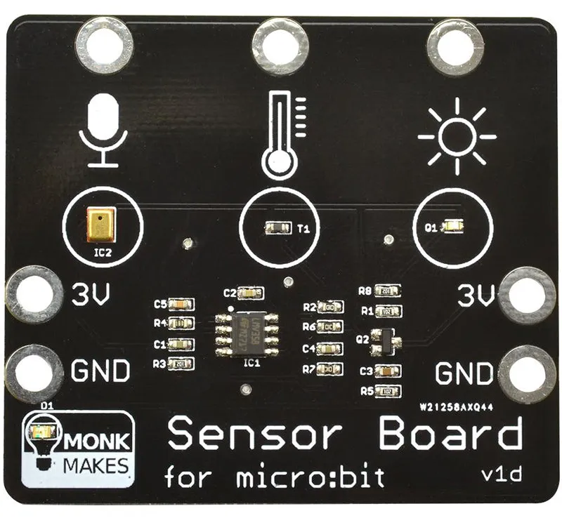 Monk Makes - Sensor Board for micro:bit