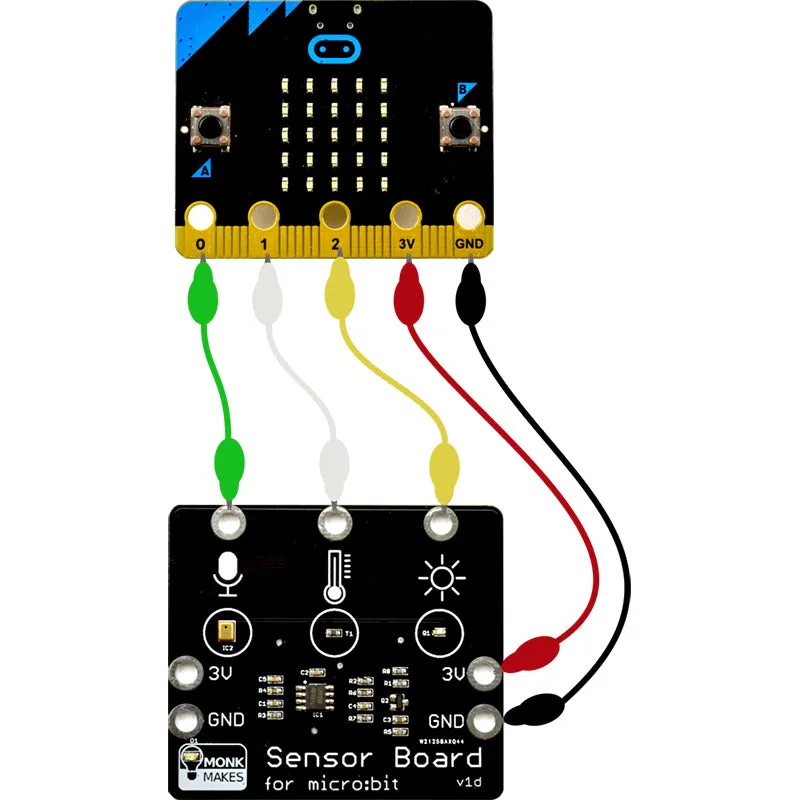 Monk Makes - Sensor Board for micro:bit