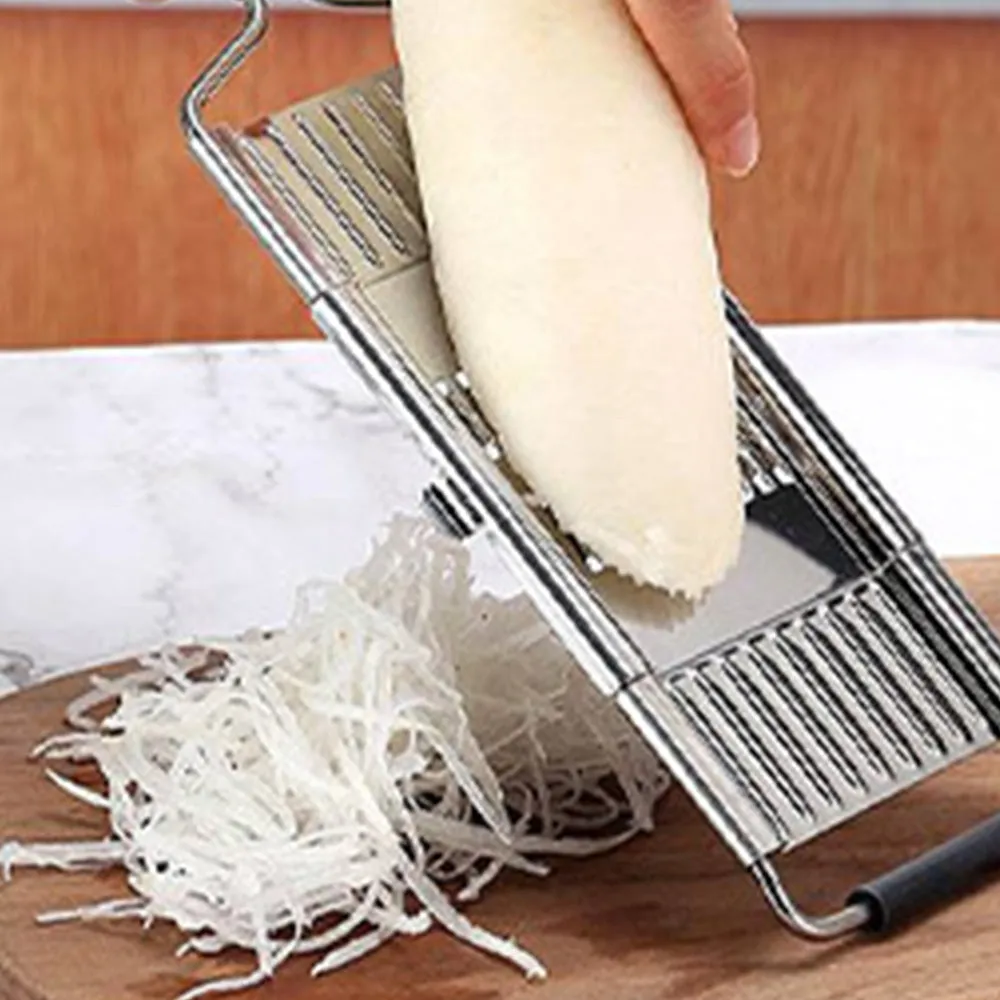 Multi-Purpose Vegetable Slicer Kitchen Peeler Stainless Steel Grater Shredder Cutter