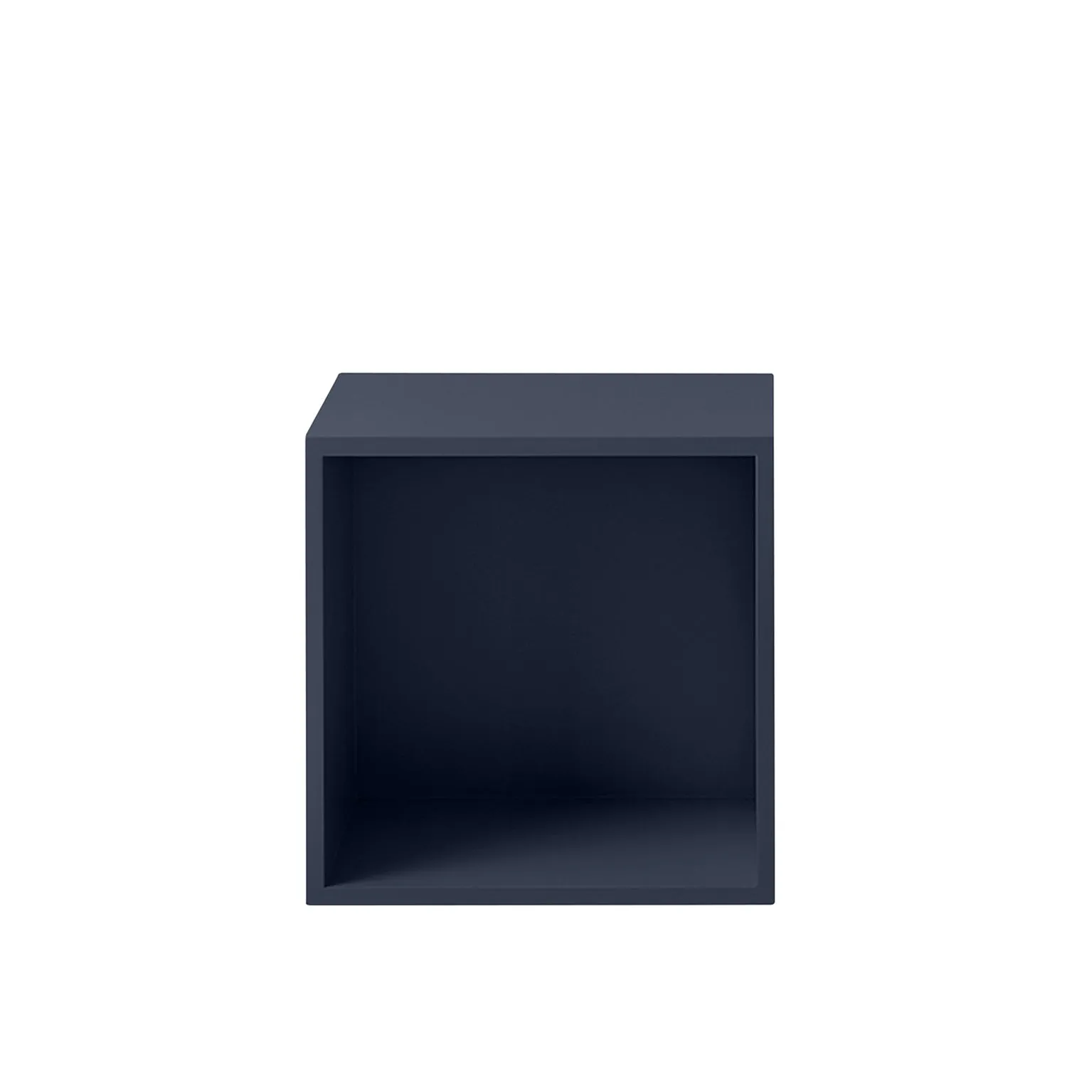 muuto | stacked storage system | module with backboard | medium midnight blue - DC