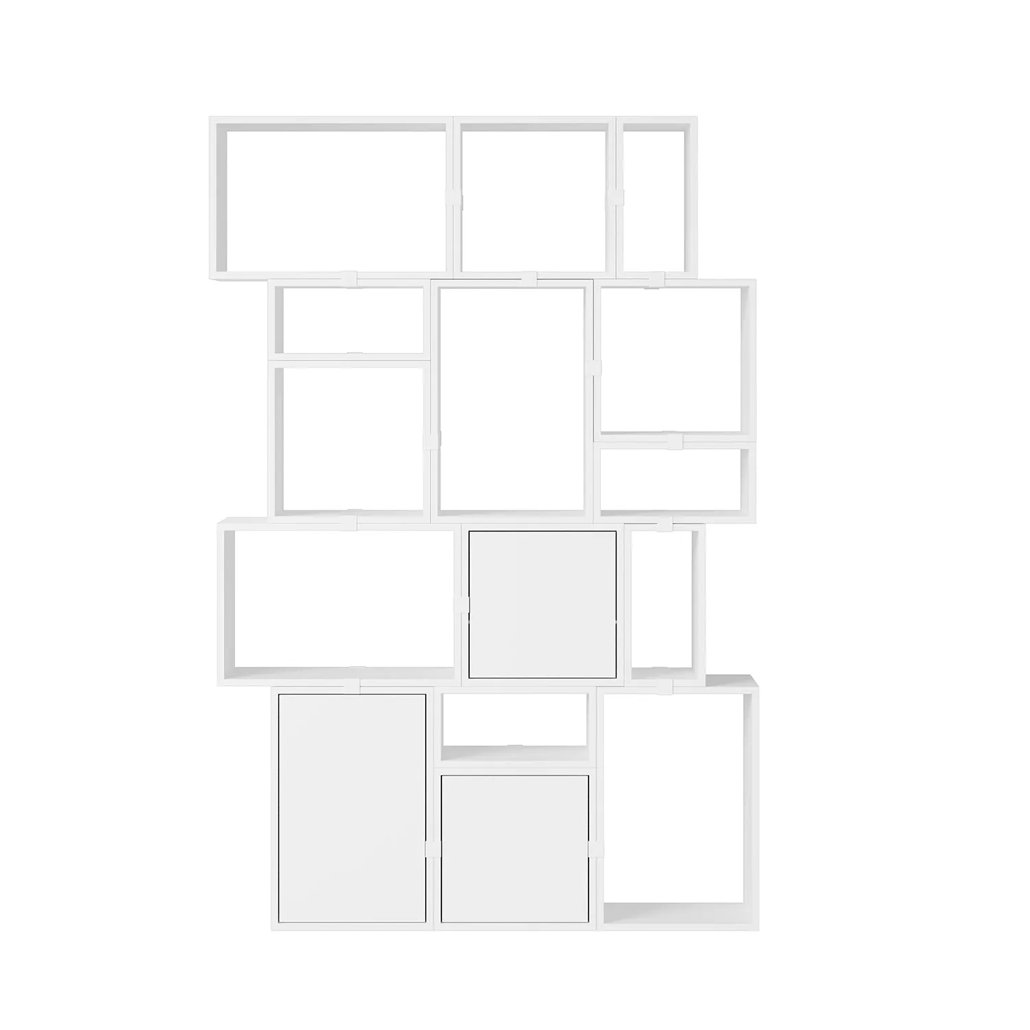 muuto | stacked storage system | open module | small white