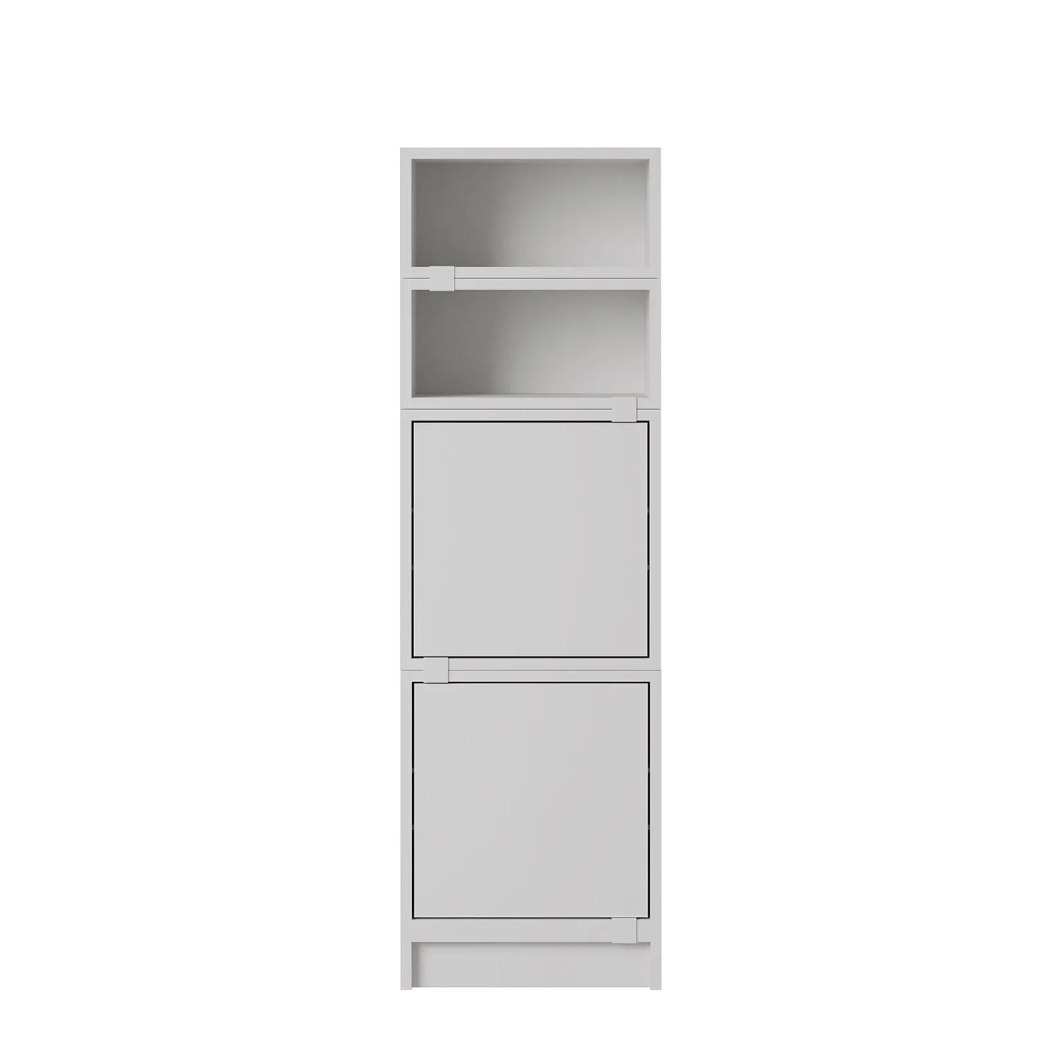 muuto | stacked storage system | plinth 43.5cm | grey