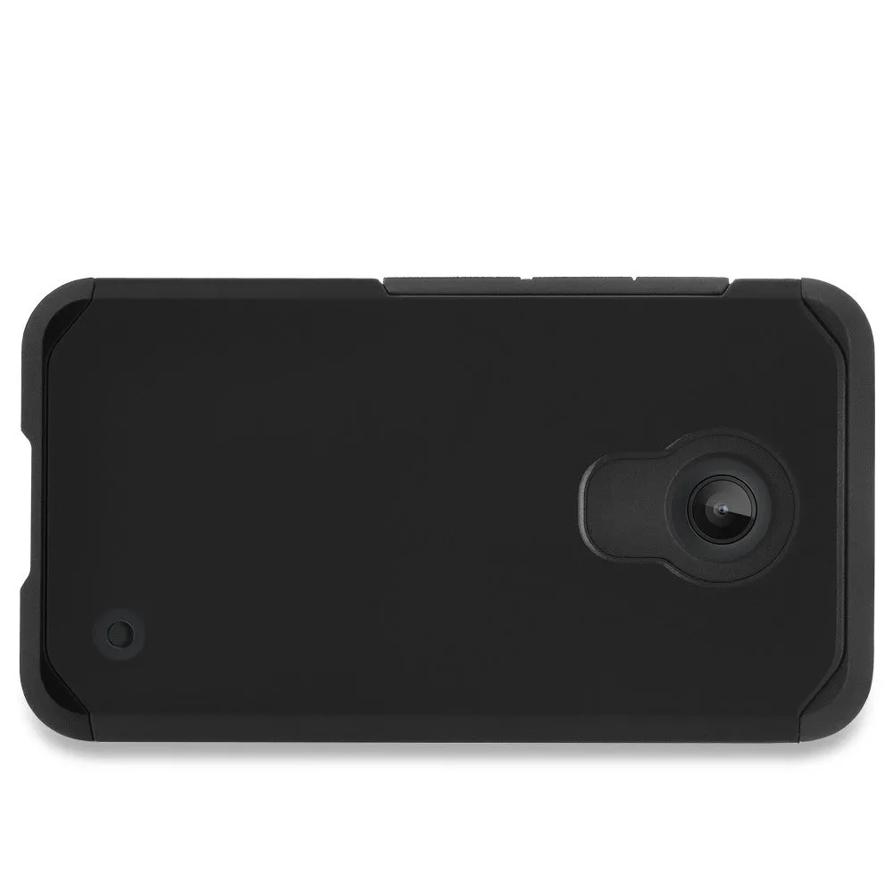 Nokia Lumia 635 Case, SlimHybrid Dual Layer Armor[Impact/Shock Resistant] Case for Nokia Lumia 635 - Black