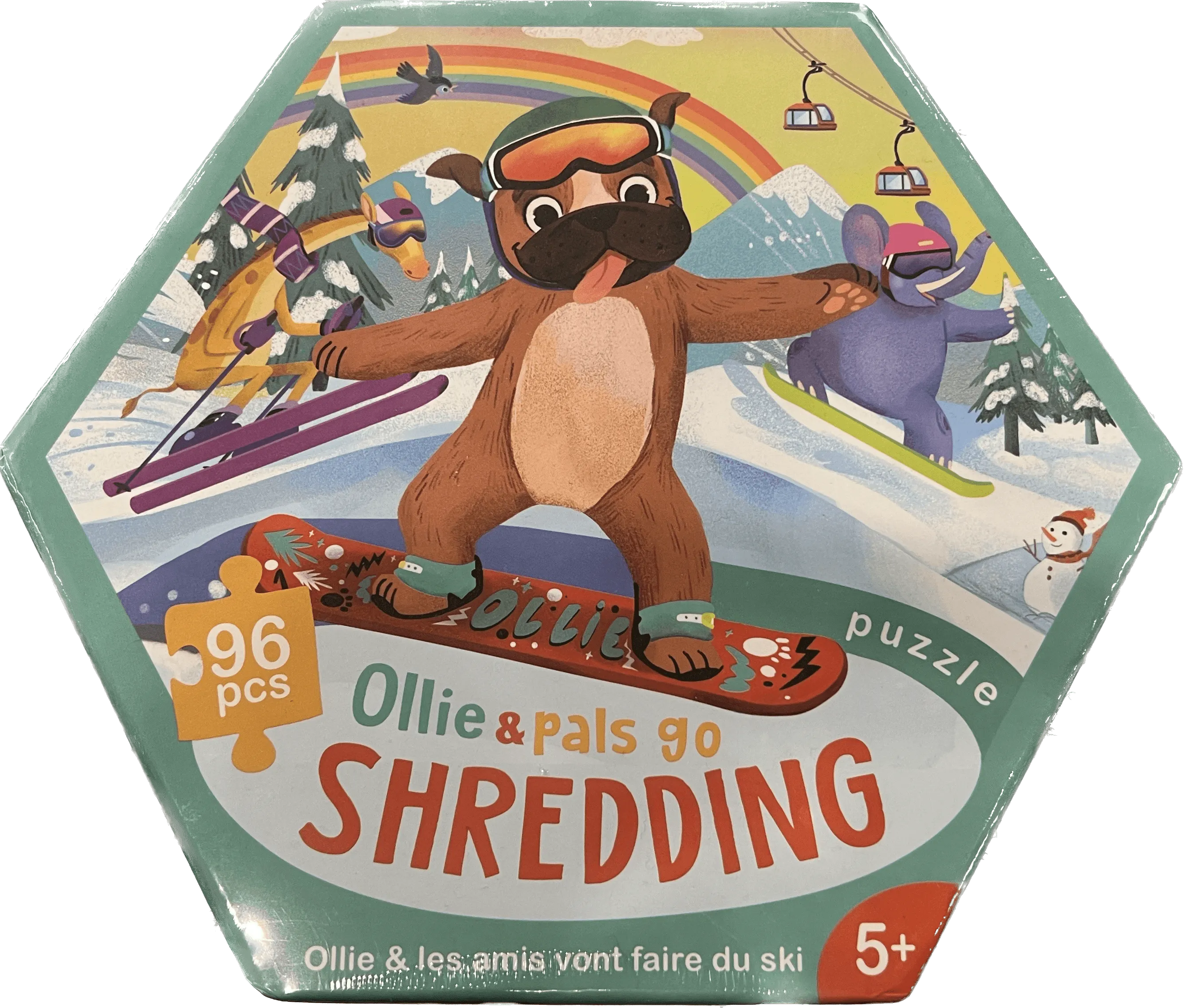 Ollie and Pals Go Shredding Jigsaw Puzzle