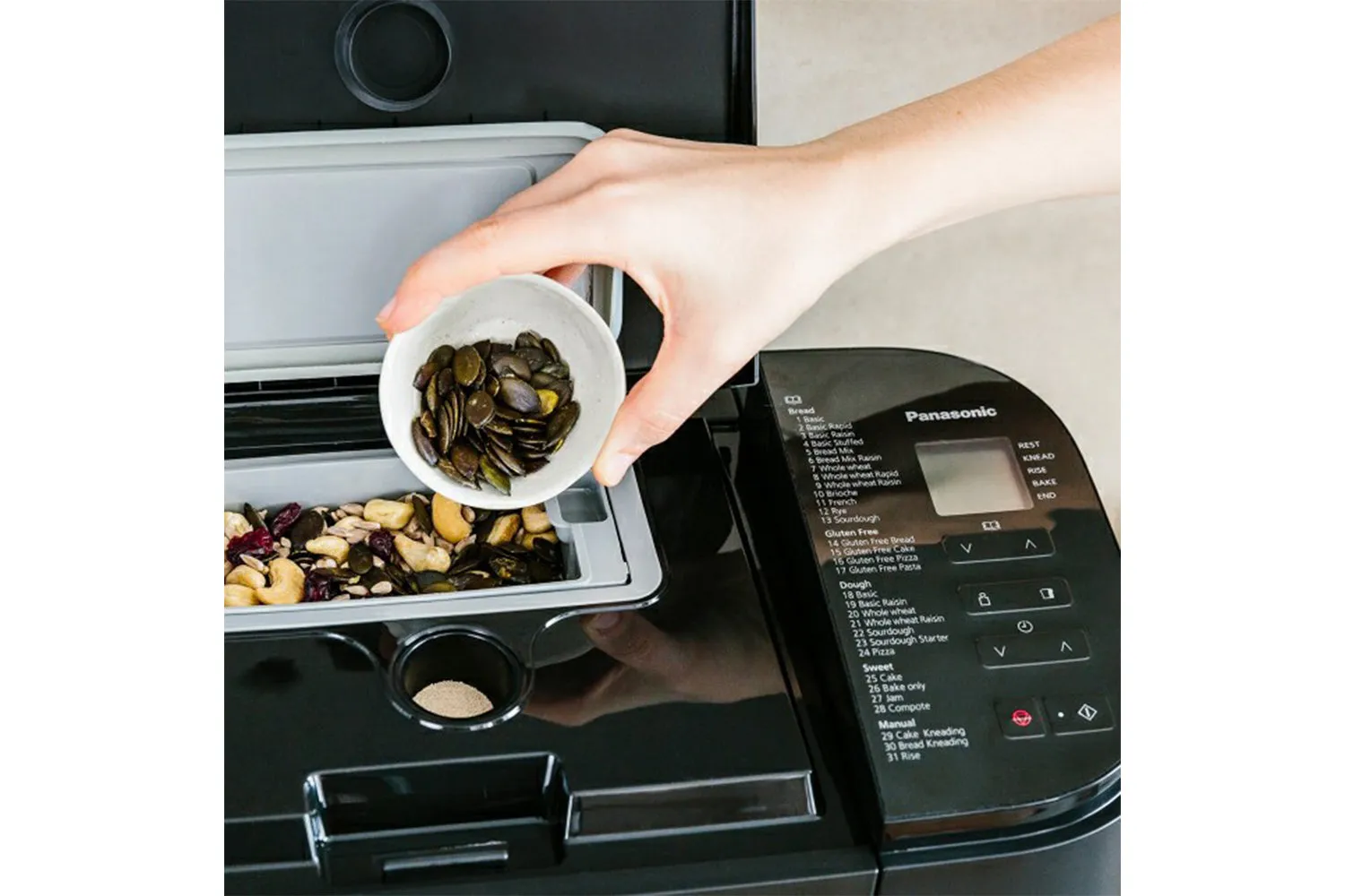 Panasonic Premium Fully Automatic Breadmaker | PPSD-YR2540 | Grey