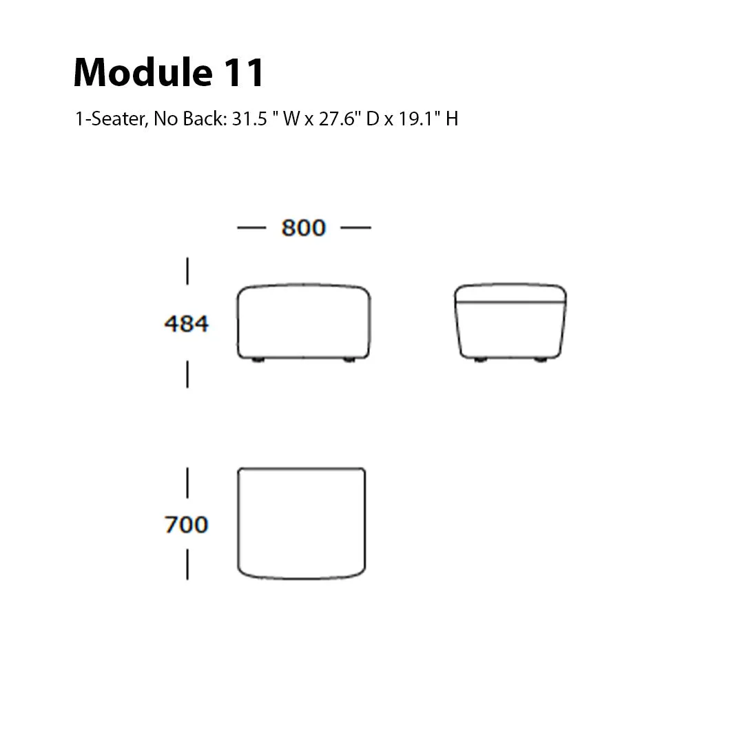 Panorama Dine Sofa (Modules 6-11)