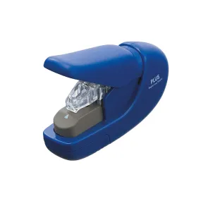 PLUS Staple-Free Hand Stapler Blue