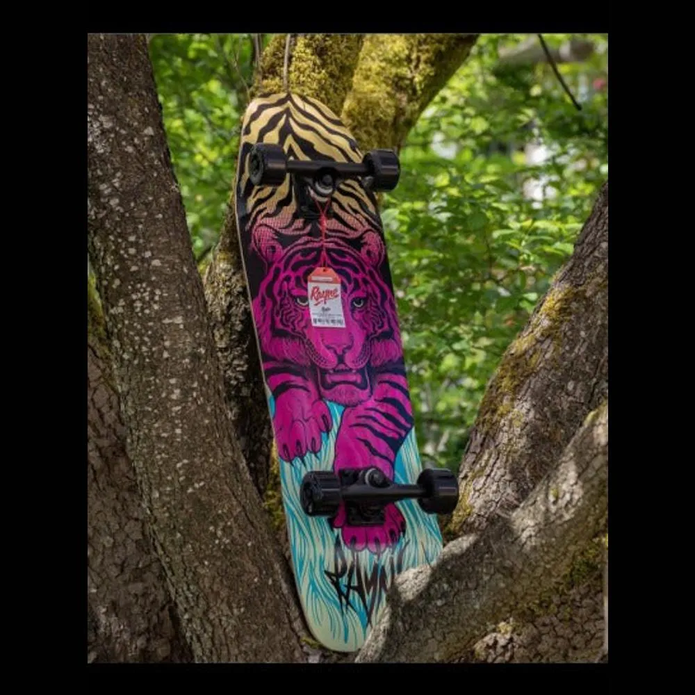 Rayne Tiger 32" Double Kick Cruiser Skateboard