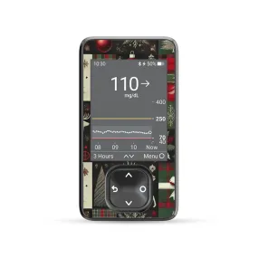 Reindeer Paper Sticker for DEXCOM G7 and G6 Touchscreen Receiver