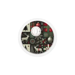 Reindeer Paper Sticker for the FreeStyle Libre 3 Sensor