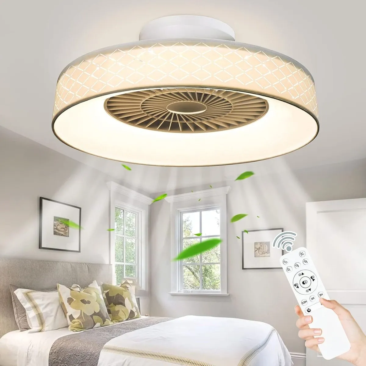 Remote Control for DLLT / DIGLED Flush Mount Starry Sky Ceiling Fans (Infrared Control Type)