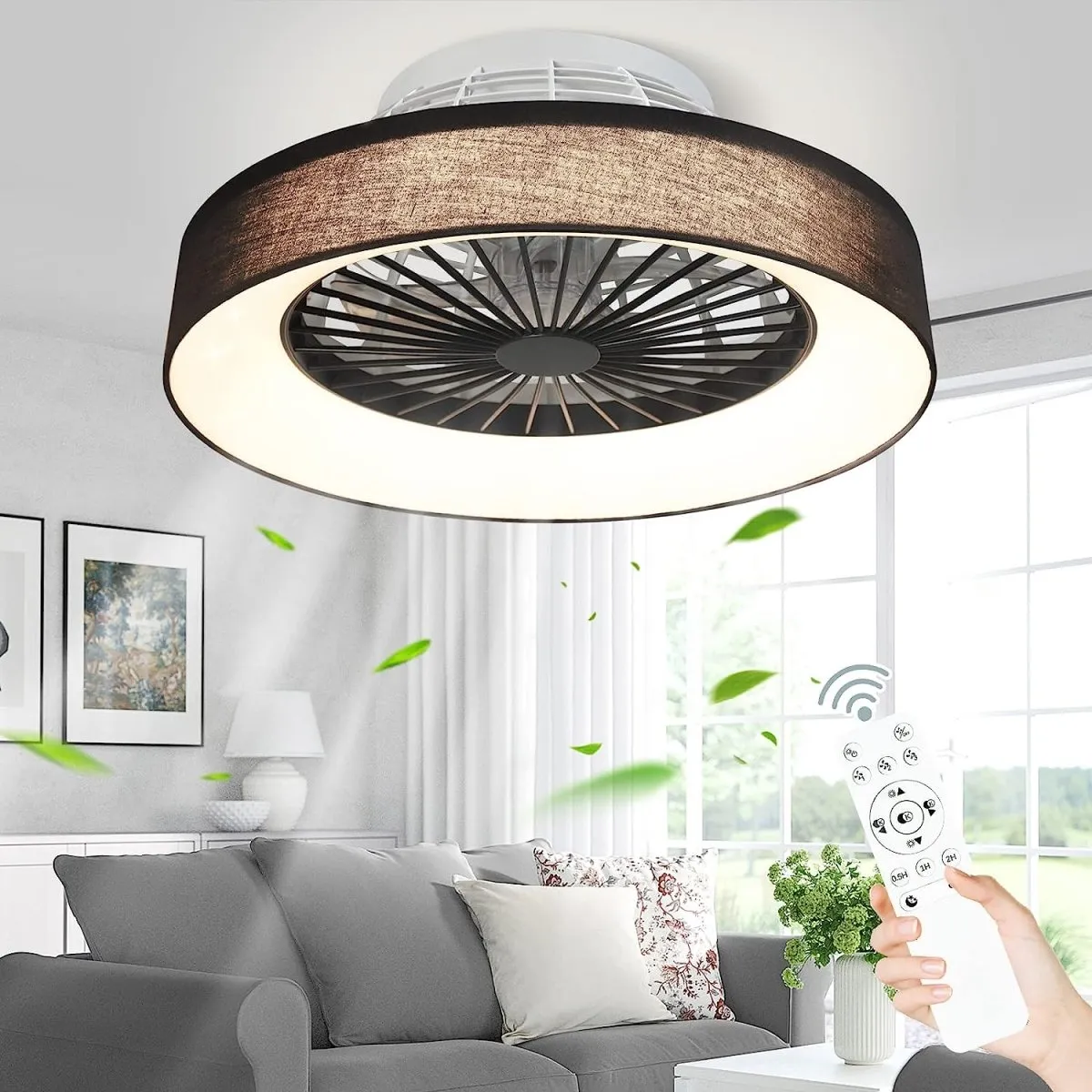 Remote Control for DLLT / DIGLED Flush Mount Starry Sky Ceiling Fans (Infrared Control Type)