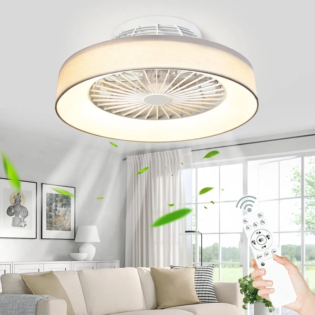 Remote Control for DLLT / DIGLED Flush Mount Starry Sky Ceiling Fans (Infrared Control Type)