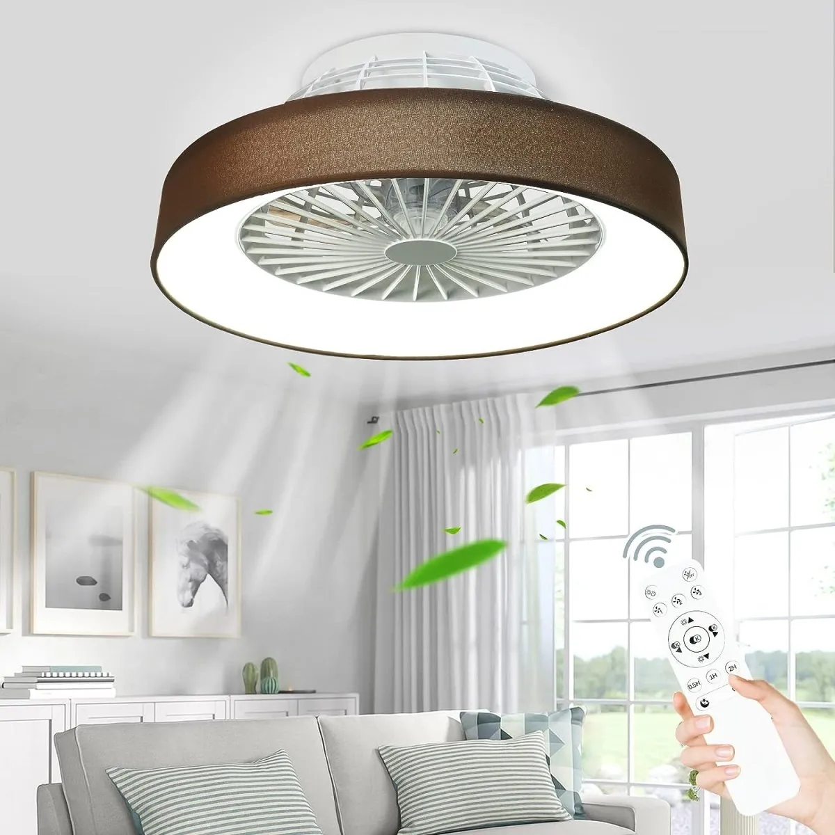 Remote Control for DLLT / DIGLED Flush Mount Starry Sky Ceiling Fans (Infrared Control Type)