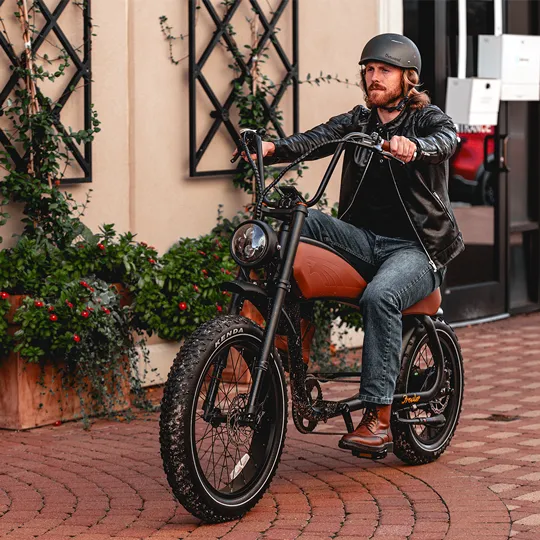 Revi Bikes Prowler Retro Vintage 52V 1000W Electric Bike