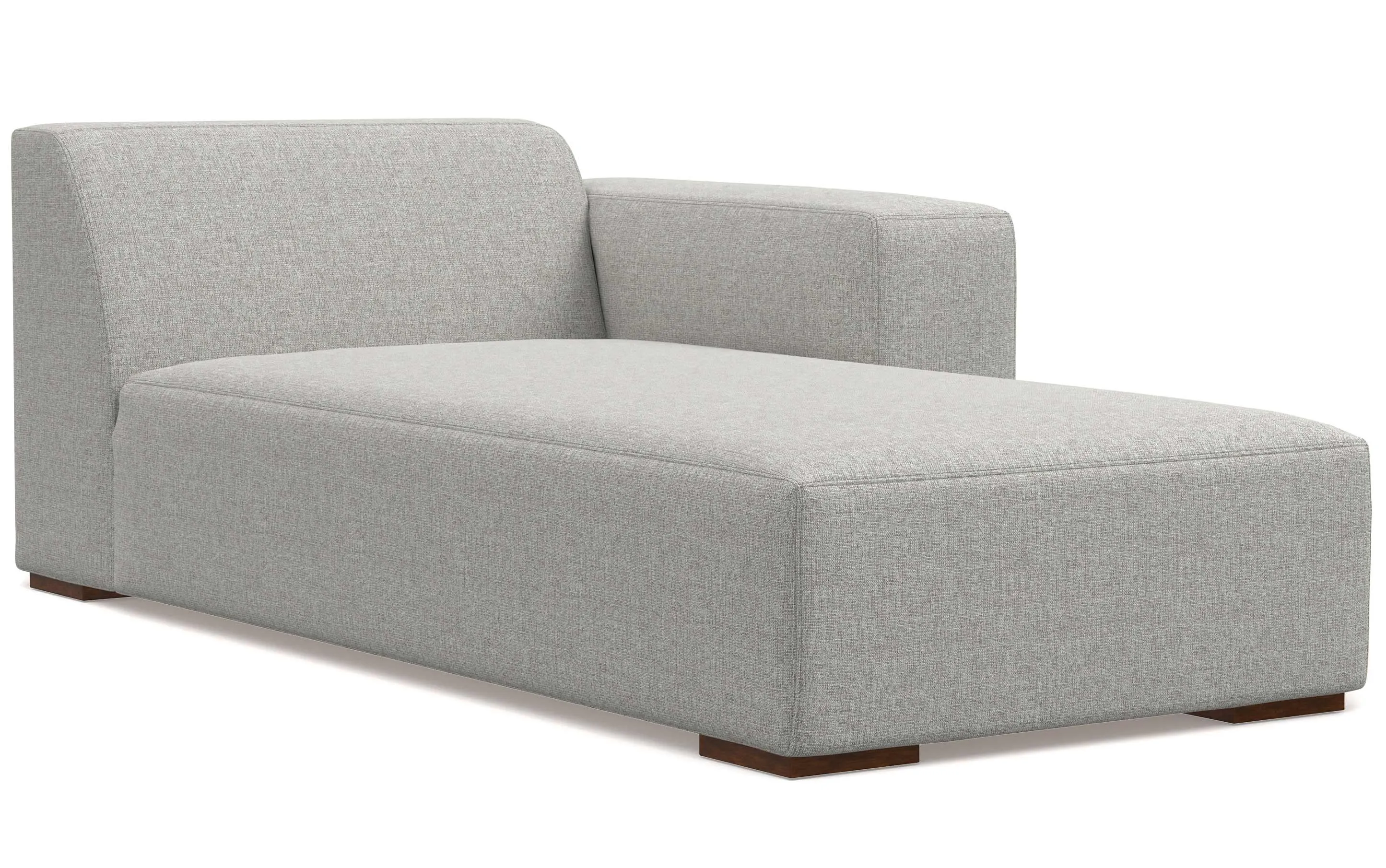 Rex Right Chaise Module in Performance Fabric