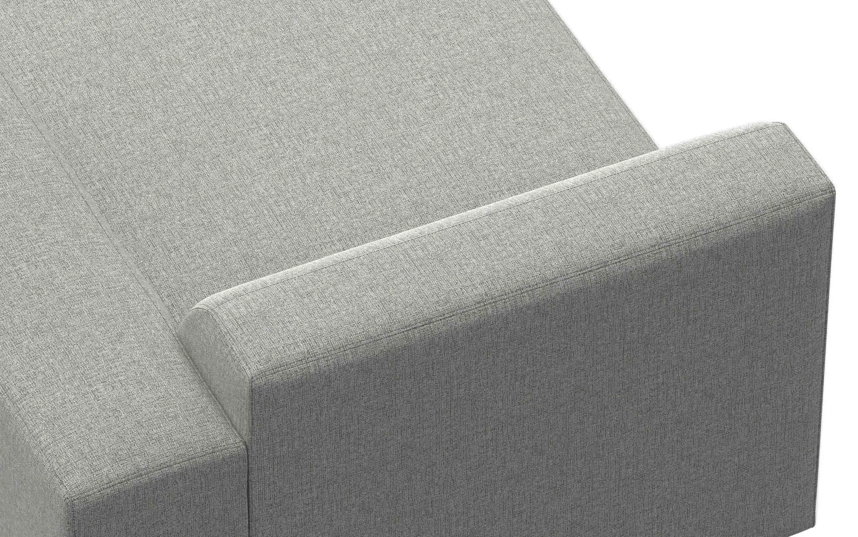 Rex Right Chaise Module in Performance Fabric