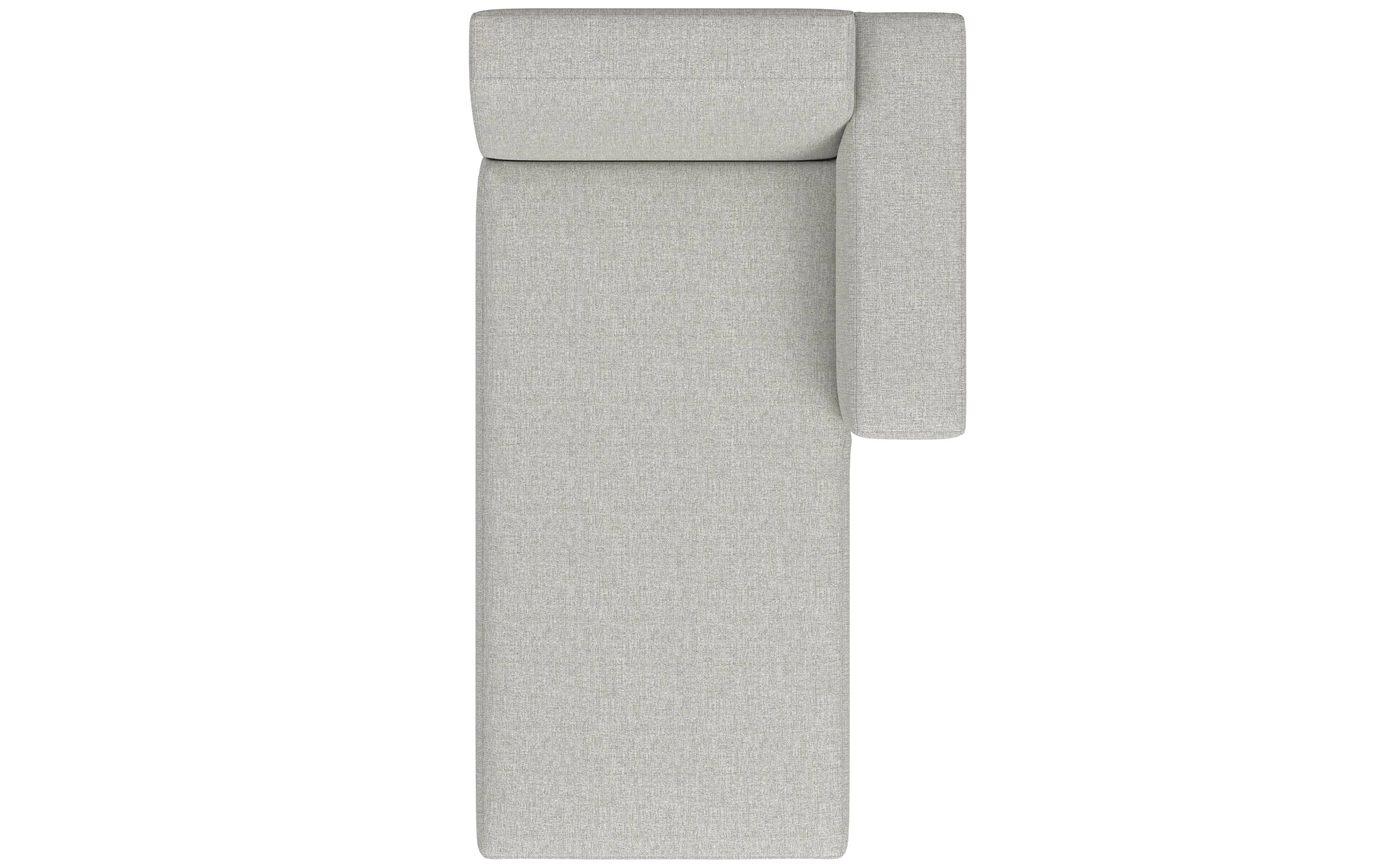 Rex Right Chaise Module in Performance Fabric