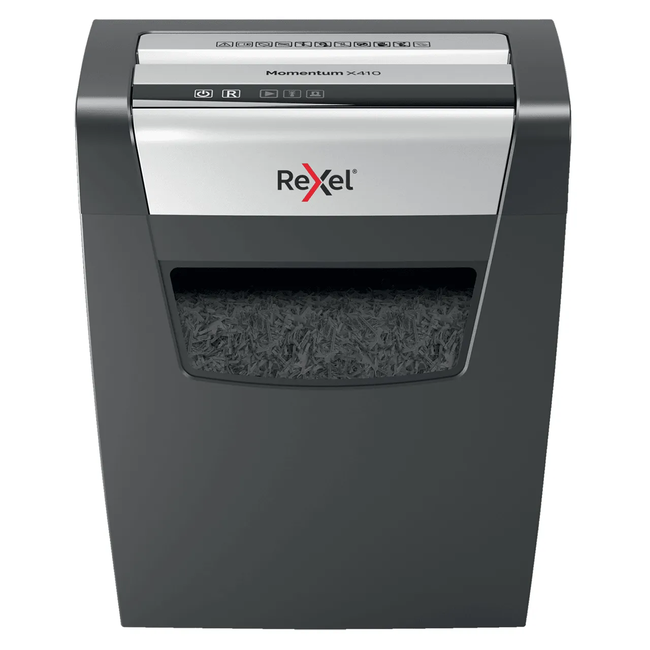 Rexel Momentum X410 Manual Feed Cross Cut Shredder
