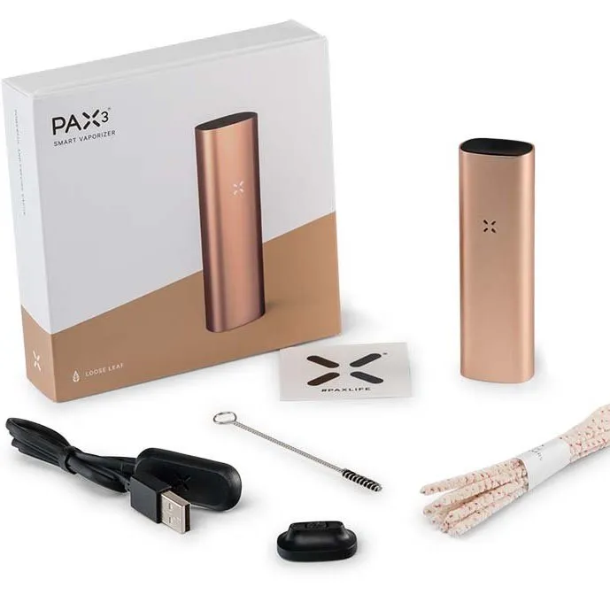 SALE!! PAX 3 - Rose Gold - Device Only Dry Herb Handheld Vapourizer