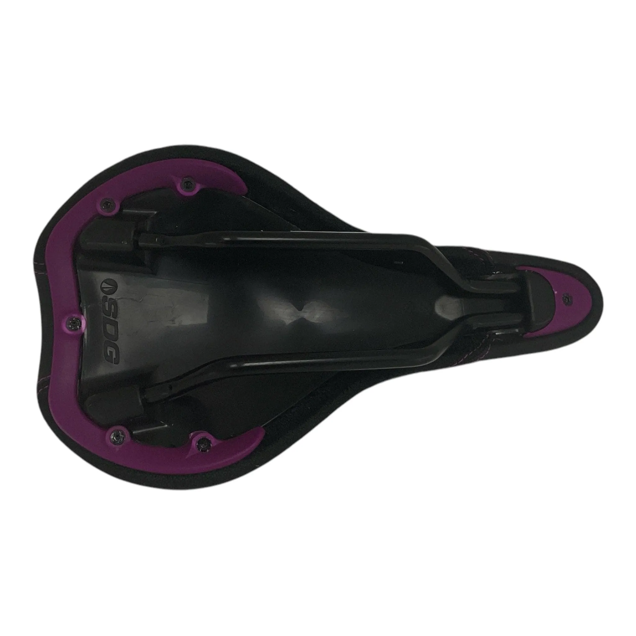 SDG Fly Junior Steel Saddle Black / Purple