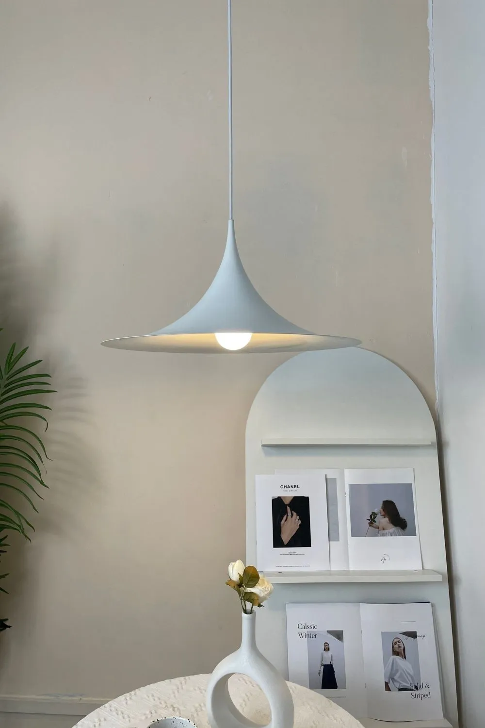Semi Pendant Light