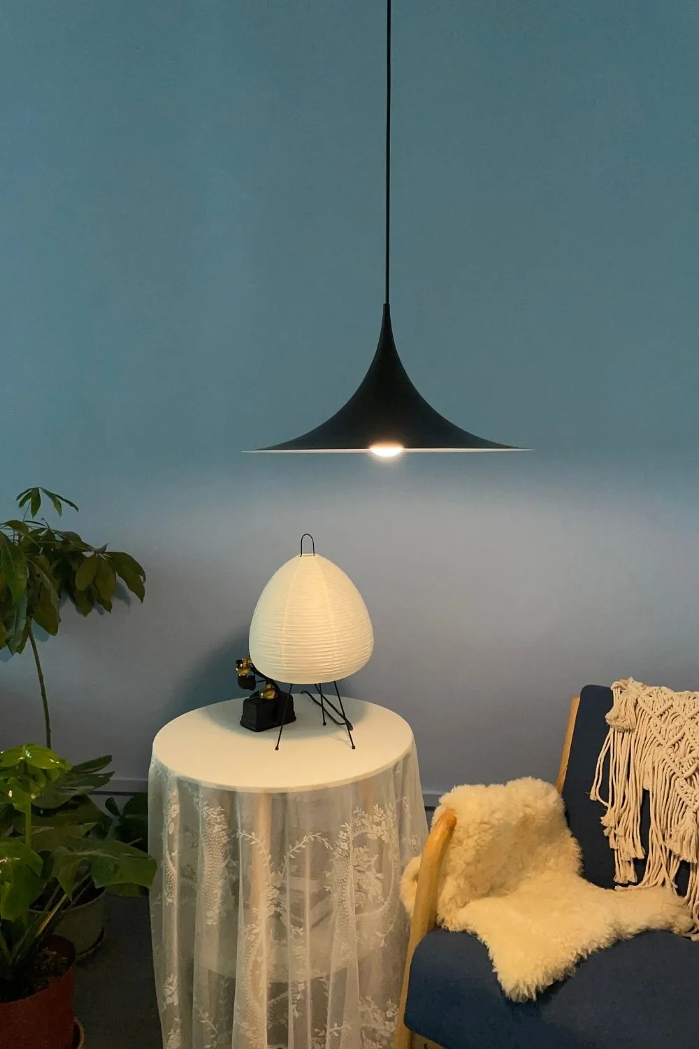 Semi Pendant Light