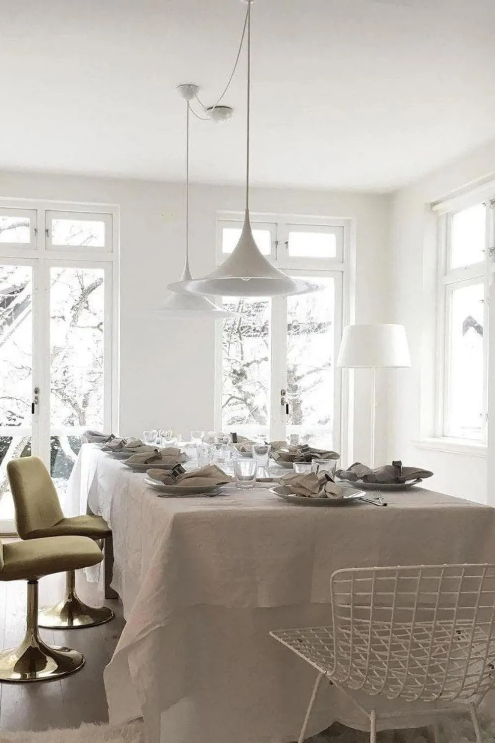 Semi Pendant Light