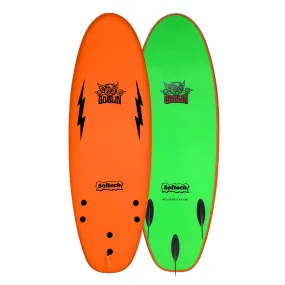 Softech Goblin 5'8 Soft Surfboard - Orange/Green
