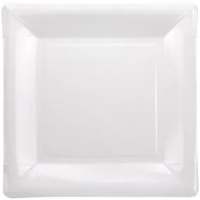 Square 10" Plate - Pearl White (Case Qty: 576)