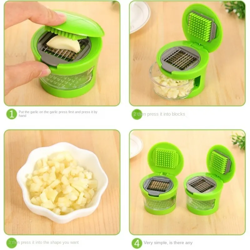 Stainless Steel Garlic Presses Manual Garlic Mincer Garlic Tools