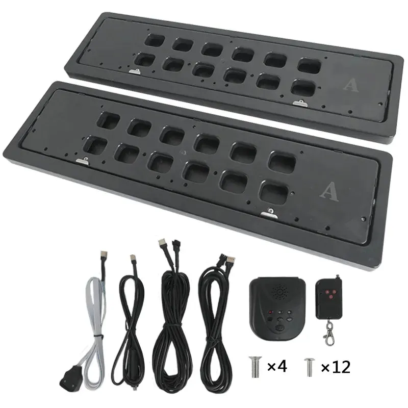 Stealth License Plate Flipper Double Kit (EU/UK)