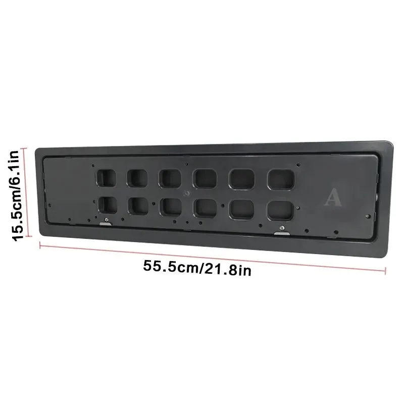 Stealth License Plate Flipper Double Kit (EU/UK)