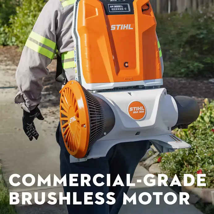 Stihl | BGA 300 Battery-Powered Blower | w/ AR 3000 L, AL 500 Charger, AP adapter & cable (BGA300-AR3000-AL500-COMBO)