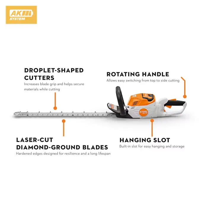 Stihl | HSA 60 24" Battery Hedge Trimmer | w/o battery & charger (HA06 011 3501 US)