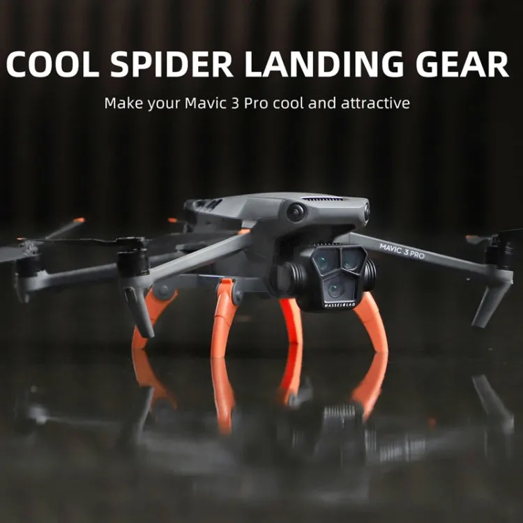 Sunnylife M3P-LG582 For DJI Mavic 3 Pro Folding Increases Tripod Protection Support Spider Landing Rack(Grey)