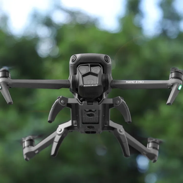 Sunnylife M3P-LG582 For DJI Mavic 3 Pro Folding Increases Tripod Protection Support Spider Landing Rack(Grey)