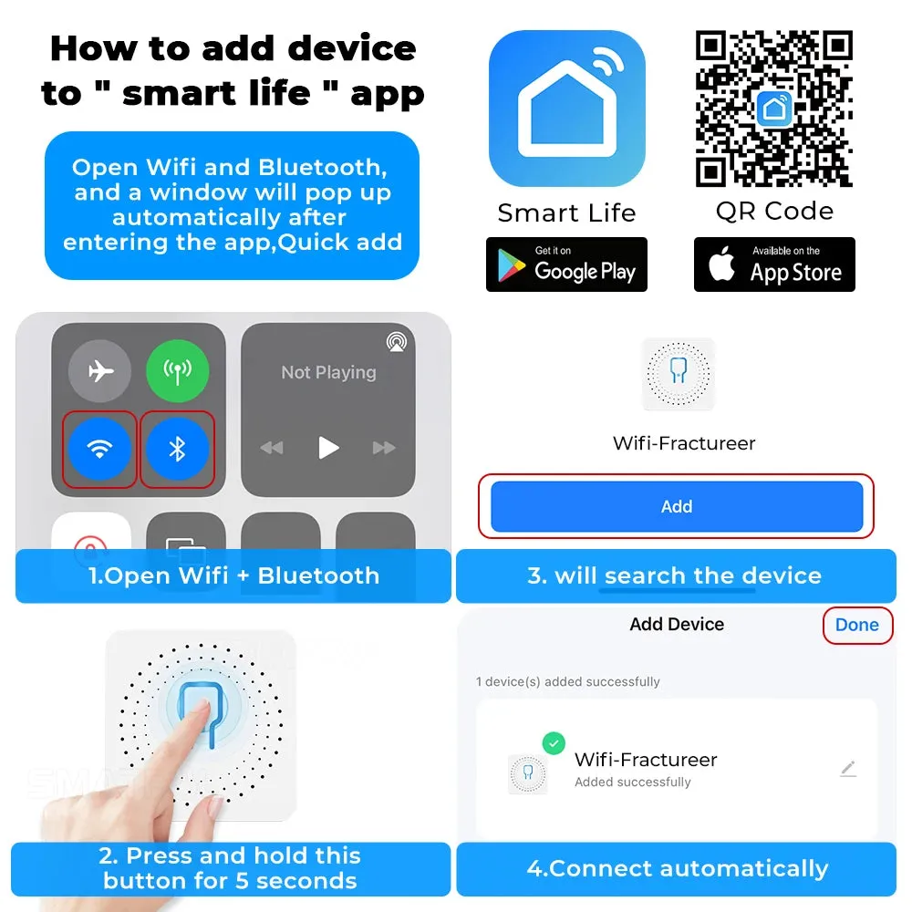 Tuya 16A ZigBee WiFi Smart Switch Module with Power Monitor 2 Way Control Breaker Works with Alexa Google Home Smart Life APP