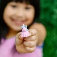 unicorn strawberry scented erasers