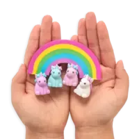 unicorn strawberry scented erasers